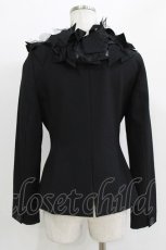 画像3: alice auaa / スラッシュフリルジャケット 3(約9号) 黒 H-26-03-14-1045-AA-JA-AK-ZH (3)