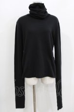 画像1: alice auaa / タートルネックニット 1(メンズサイズ) 黒 H-26-03-14-1046-AA-TO-AK-ZH (1)