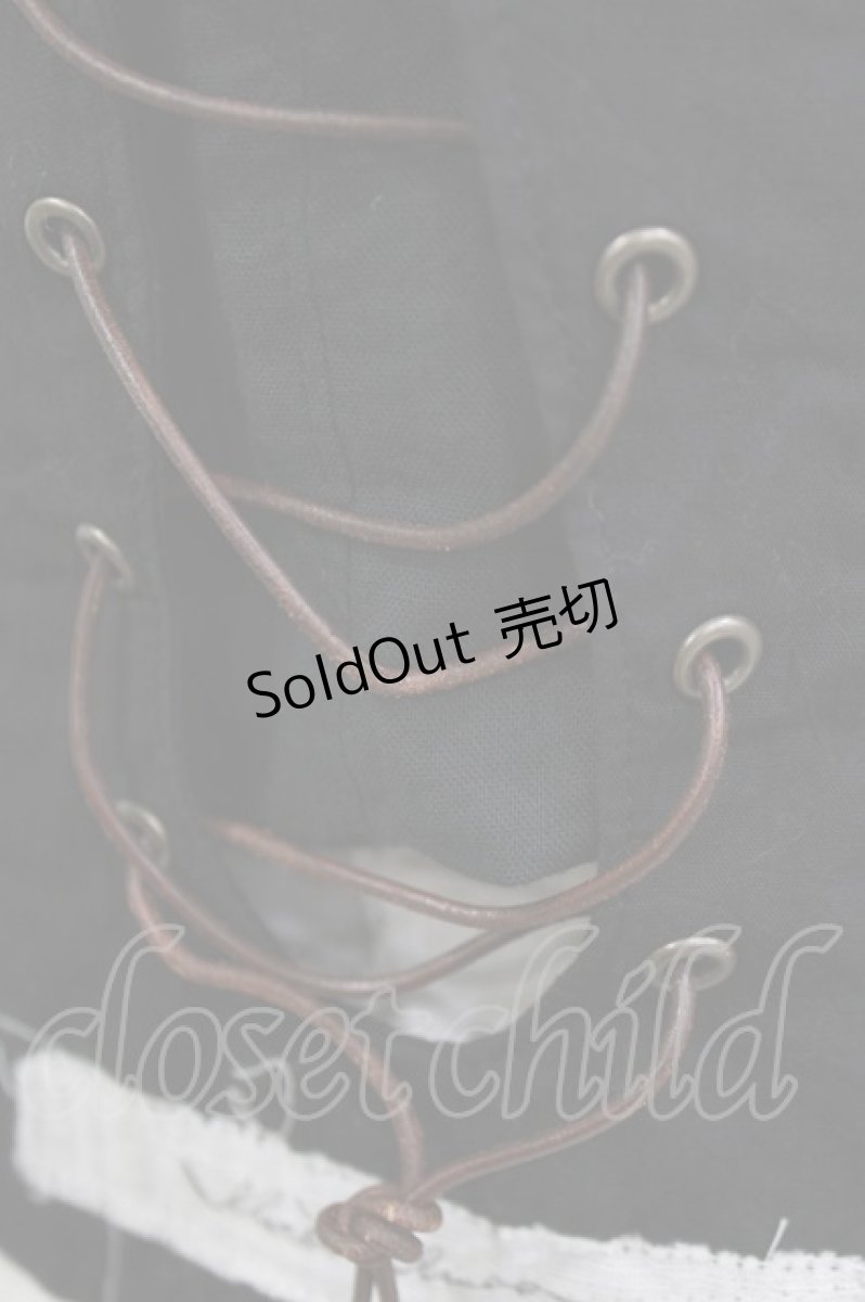 画像4: alice auaa / 縫合ブラウス 2(ユニセックス)  H-26-03-14-1047-AA-BL-AK-ZH (4)