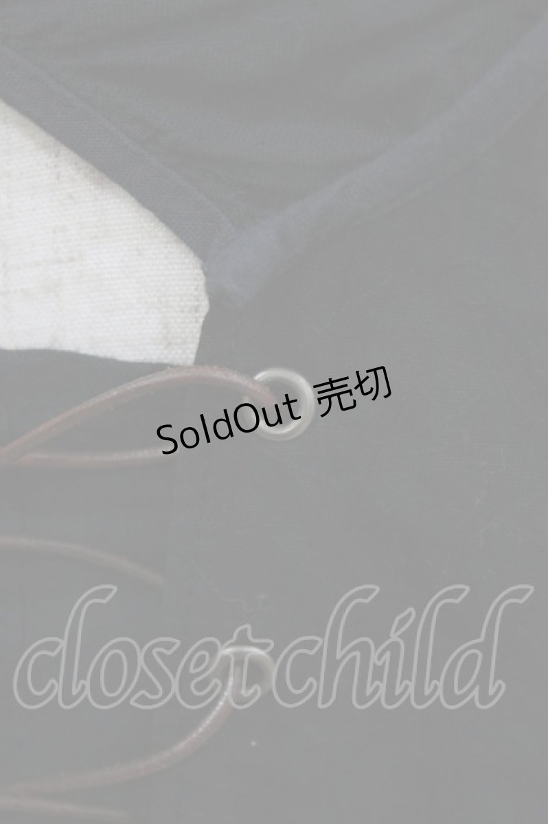 画像5: alice auaa / 縫合ブラウス 2(ユニセックス)  H-26-03-14-1047-AA-BL-AK-ZH (5)