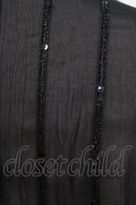 画像4: alice auaa / スパンコールストライプブラウス 3(約9号) 黒 H-26-03-14-1048-AA-BL-AK-ZH (4)