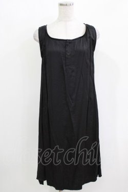 画像1: alice auaa / ラウンドネックノースリーブワンピース 1(メンズサイズ) 黒 H-26-03-14-1049-AA-OP-AK-ZH