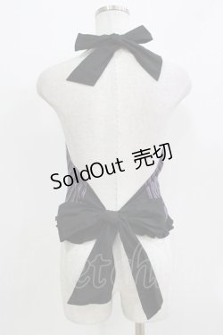 画像3: PUTUMAYO / レジメンタルストライプフリルベスト  紫×ピンク×黒 H-26-03-14-1050-PT-TO-AK-ZH