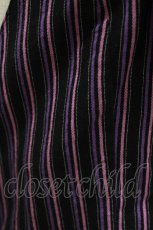 画像4: PUTUMAYO / レジメンタルストライプフリルベスト  紫×ピンク×黒 H-26-03-14-1050-PT-TO-AK-ZH (4)