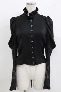 ATELIER BOZ / ハルフブラウス  黒 H-26-03-14-1051-EL-BL-AK-ZH