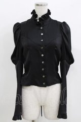 ATELIER BOZ / ハルフブラウス  黒 H-26-03-14-1051-EL-BL-AK-ZH