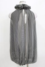 画像3: alice auaa / フリルネックバルーンブラウス 3(約9号) 黒×白 H-26-03-14-1052-AA-TO-AK-ZH (3)