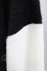 画像4: Deorart / キャット・シャギーネコミミフードパーカー M ブラック×ホワイト H-26-03-14-1054-PU-TO-KB-ZT0414S (4)