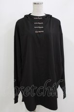 画像1: Deorart / チャイナボタンフードシャツ L ブラック H-26-03-14-1057-PU-TO-KB-ZH (1)