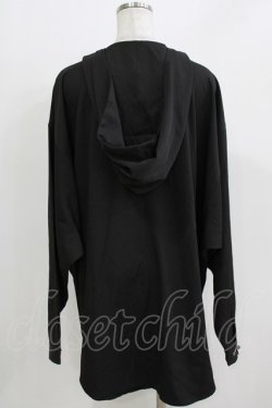 画像3: Deorart / チャイナボタンフードシャツ L ブラック H-26-03-14-1057-PU-TO-KB-ZH