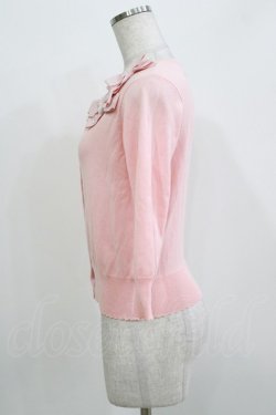 画像2: Leur Getter / リボンカーディガン  ピンク H-26-03-14-1060-LU-TO-KB-ZH
