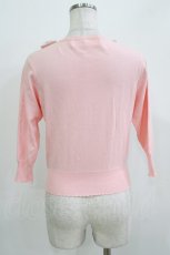 画像3: Leur Getter / リボンカーディガン  ピンク H-26-03-14-1060-LU-TO-KB-ZH (3)