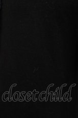 画像4: ALGONQUINS / レースホルターロングカットソー  ブラック H-26-03-14-1061-AL-TO-KB-ZH (4)