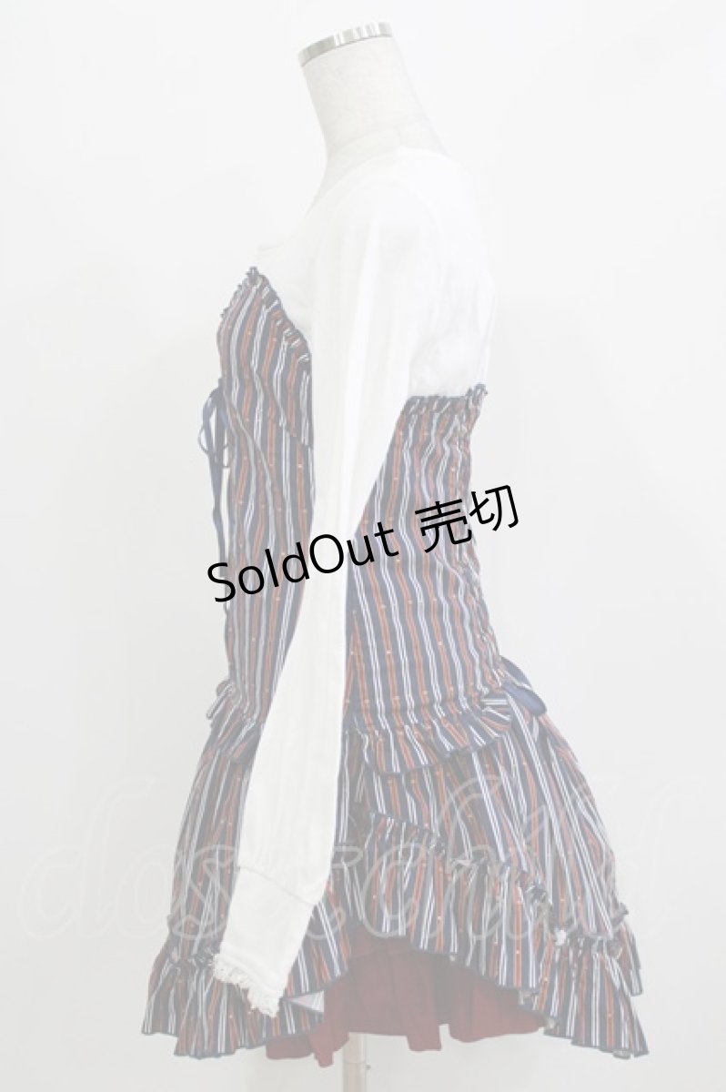 画像2: PUTUMAYO / Midnight Parade SET UP  紺×赤 H-26-03-14-1007-PT-OP-AK-ZH (2)