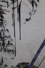 画像4: SEX POT ReVeNGe / プリント切替半袖カットソー  白×黒 H-26-03-14-1065-SP-TO-KB-ZH (4)