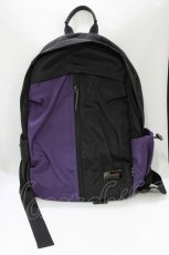 画像2: Deorart / バイカラーリュック  ブラック×パープル H-26-03-14-1068-PU-BG-KB-ZH (2)