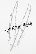 Moi-meme-Moitie / 十字架アクセサリーチェーン   H-26-03-14-1071-MO-AC-KB-ZH