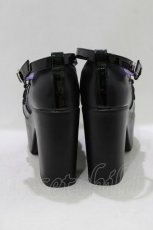 画像3: YOSUKE / 厚底ローファー L ブラック H-26-03-14-1076-PU-SH-KB-ZH (3)