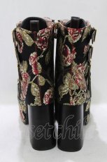 画像3: YOSUKE / 厚底ブーツ L ブラック H-26-03-14-1077-PU-SH-KB-ZH (3)