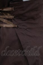 画像4: PUTUMAYO / タブリエ付スカート  茶 H-26-03-14-1009-PT-TO-AK-ZH (4)