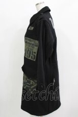 画像2: HN+DIE / カスタムコート  黒 H-26-03-14-1012-HN-CO-KB-ZTC028 (2)