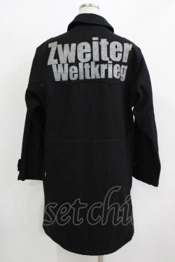 画像3: HN+DIE / カスタムコート  黒 H-26-03-14-1012-HN-CO-KB-ZH