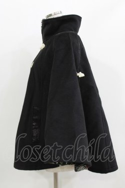 画像2: Qutie Frash / ポンチョコート  ブラック H-26-03-14-1014-QU-JA-KB-ZH