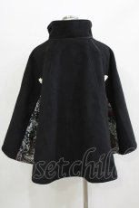 画像3: Qutie Frash / ポンチョコート  ブラック H-26-03-14-1014-QU-JA-KB-ZTC028 (3)