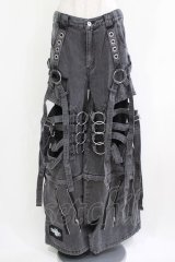 HIDOLATRAL THEODOL / ボンテージデニムパンツ FREE グレー H-26-03-14-1017-0-PA-AK-ZH