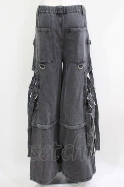 画像3: HIDOLATRAL THEODOL / ボンテージデニムパンツ FREE グレー H-26-03-14-1017-0-PA-AK-ZH
