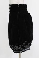 画像2: PUTUMAYO / ハイウエスト別珍カボチャパンツ  黒 H-26-03-14-1019-PT-PA-AK-ZH (2)