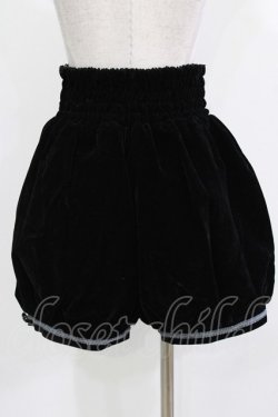 画像3: PUTUMAYO / ハイウエスト別珍カボチャパンツ  黒 H-26-03-14-1019-PT-PA-AK-ZH