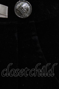 画像4: PUTUMAYO / ハイウエスト別珍カボチャパンツ  黒 H-26-03-14-1019-PT-PA-AK-ZH