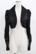 Sheglit / ビショップスリーブボレロ  ブラック H-26-03-14-1020-EL-TO-KB-ZH