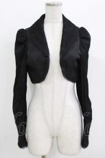 画像1: Sheglit / ビショップスリーブボレロ  ブラック H-26-03-14-1020-EL-TO-KB-ZH (1)