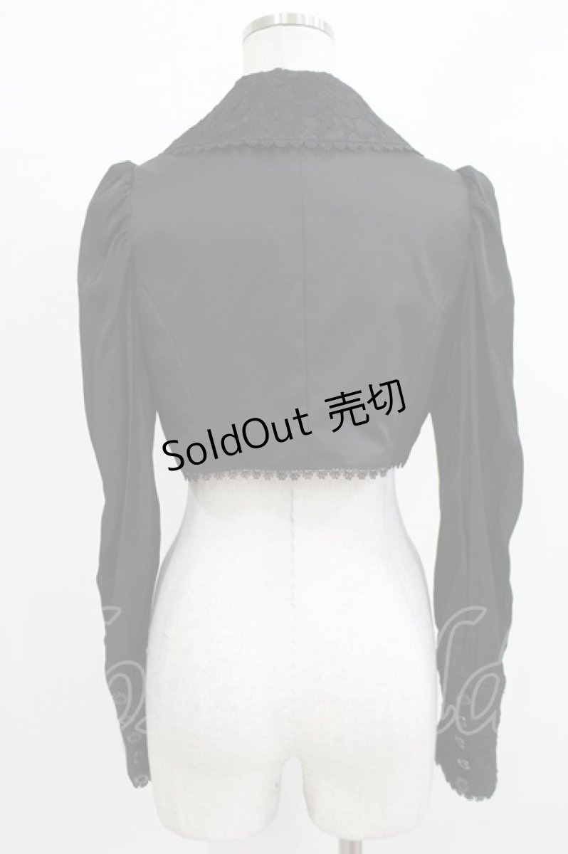 画像3: Sheglit / ビショップスリーブボレロ  ブラック H-26-03-14-1020-EL-TO-KB-ZH (3)