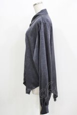 画像2: Deorart / ジャガード柄ヴァンパイアドレスシャツ L ブラック H-26-03-14-1021-PU-BL-KB-ZH (2)