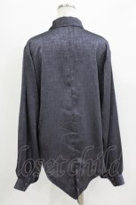 画像3: Deorart / ジャガード柄ヴァンパイアドレスシャツ L ブラック H-26-03-14-1021-PU-BL-KB-ZH (3)