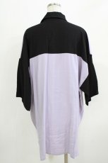 画像3: Deorart / 切替ボーリングシャツ M ラベンダーピンク H-26-03-14-1022-PU-BL-KB-ZH (3)