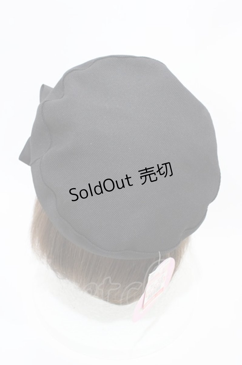 画像2: m petit by misako / AM*サンリオリボンキャスケット Free ブラック H-26-03-14-007-LO-AC-NS-ZH (2)