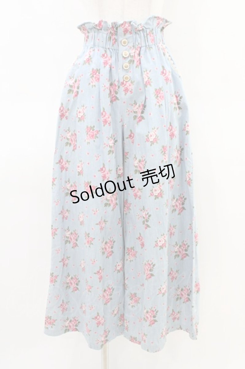 画像1: LIZ LISA / 花柄パンツ Free サックス H-26-03-14-052-LO-PA-NS-ZH (1)