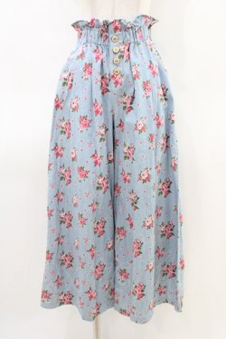 画像1: LIZ LISA / 花柄パンツ Free サックス H-26-03-14-052-LO-PA-NS-ZH