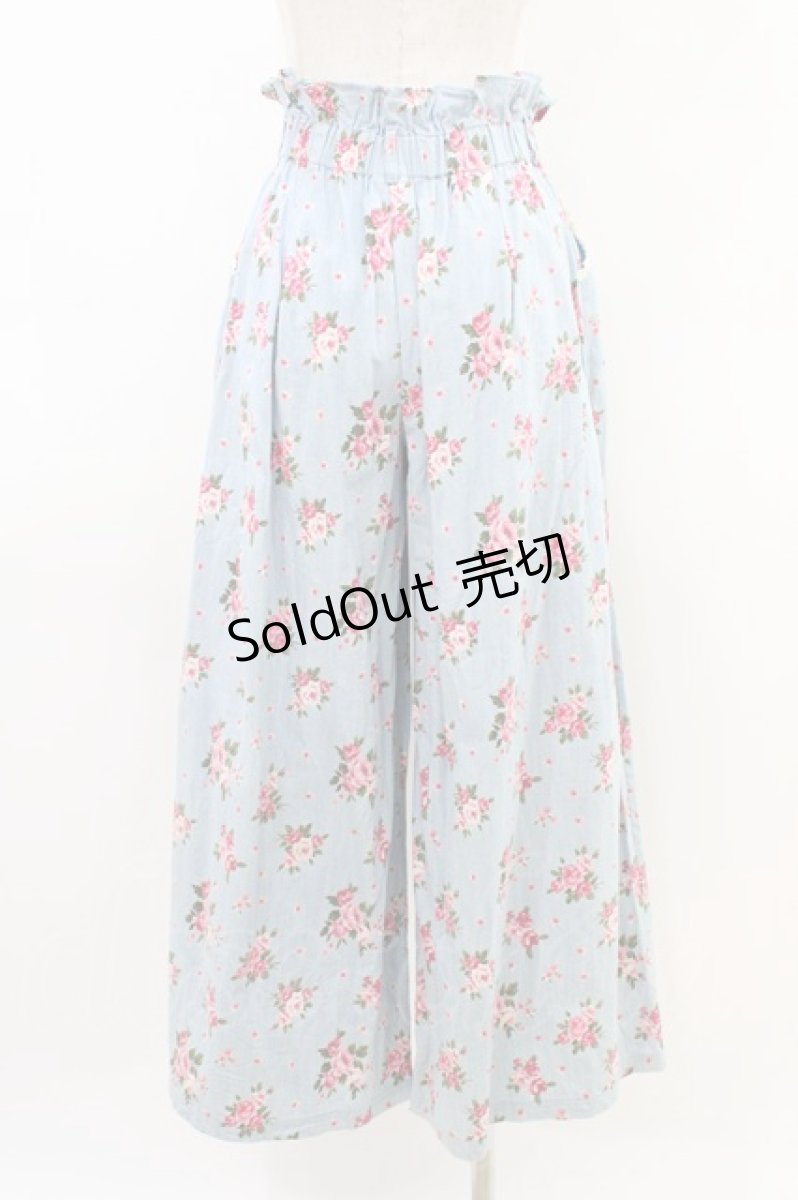 画像2: LIZ LISA / 花柄パンツ Free サックス H-26-03-14-052-LO-PA-NS-ZH (2)