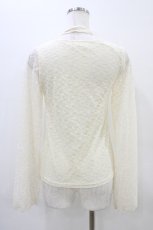 画像2: axes femme / ストラップレーストップス Free 生成り H-26-03-14-054-AX-TO-NS-ZH (2)