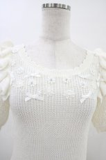 画像3: LIZ LISA / 肩フリルニットプルオーバー Free オフ H-26-03-14-059-LO-TO-NS-ZH (3)