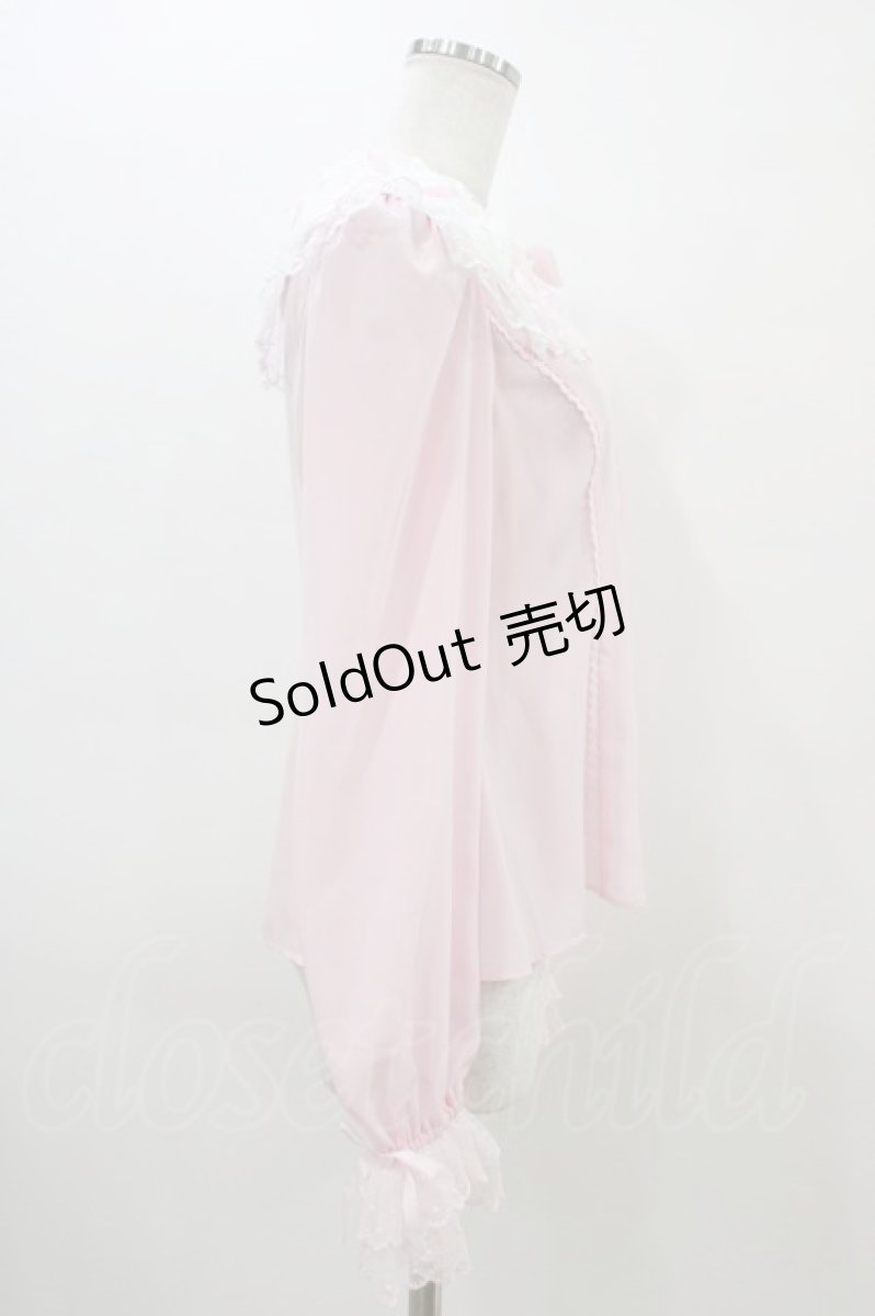 画像3: Angelic Pretty / Airy Frillブラウス Free ピンク H-26-03-14-061-AP-BL-NS-ZH (3)