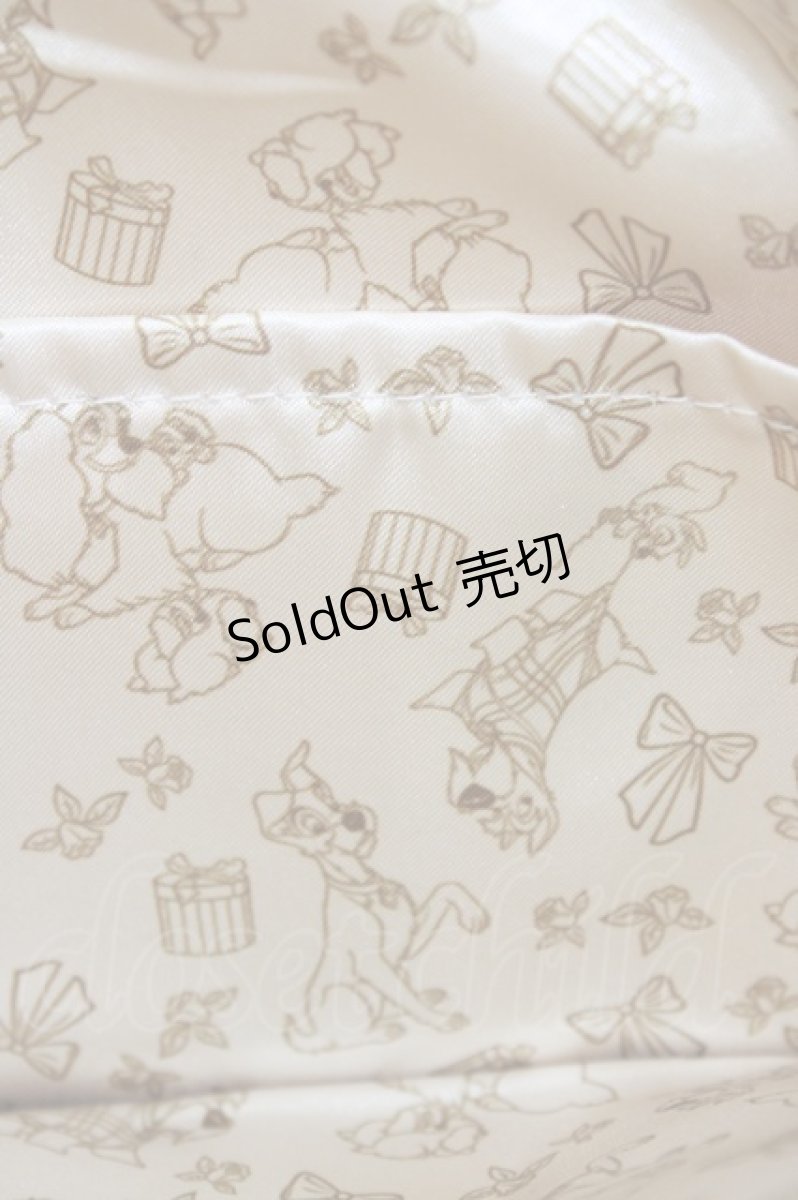 画像3: Maison de FLEUR / わんわん物語/フリルハンドルトートバッグ/Lady  イエロー H-26-03-14-013-LO-BG-NS-ZH (3)