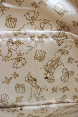 画像3: Maison de FLEUR / わんわん物語/フリルハンドルトートバッグ/Lady  イエロー H-26-03-14-013-LO-BG-NS-ZH