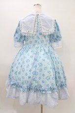 画像2: HEENIE HEENIE / 愛野えり/Sailor Sortir Onepiece+Ribbon Clip Free サックス H-26-03-14-014-0-OP-NS-ZH (2)