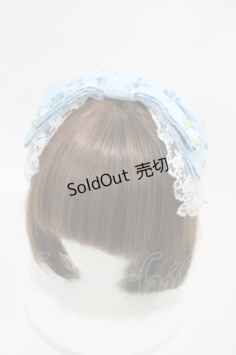 画像3: HEENIE HEENIE / 愛野えり/Sailor Sortir Onepiece+Ribbon Clip Free サックス H-26-03-14-014-0-OP-NS-ZH (3)